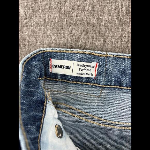 True Religion Cameron Slim Boyfriend Blue Jeans Sz 30 - Picture 6 of 12